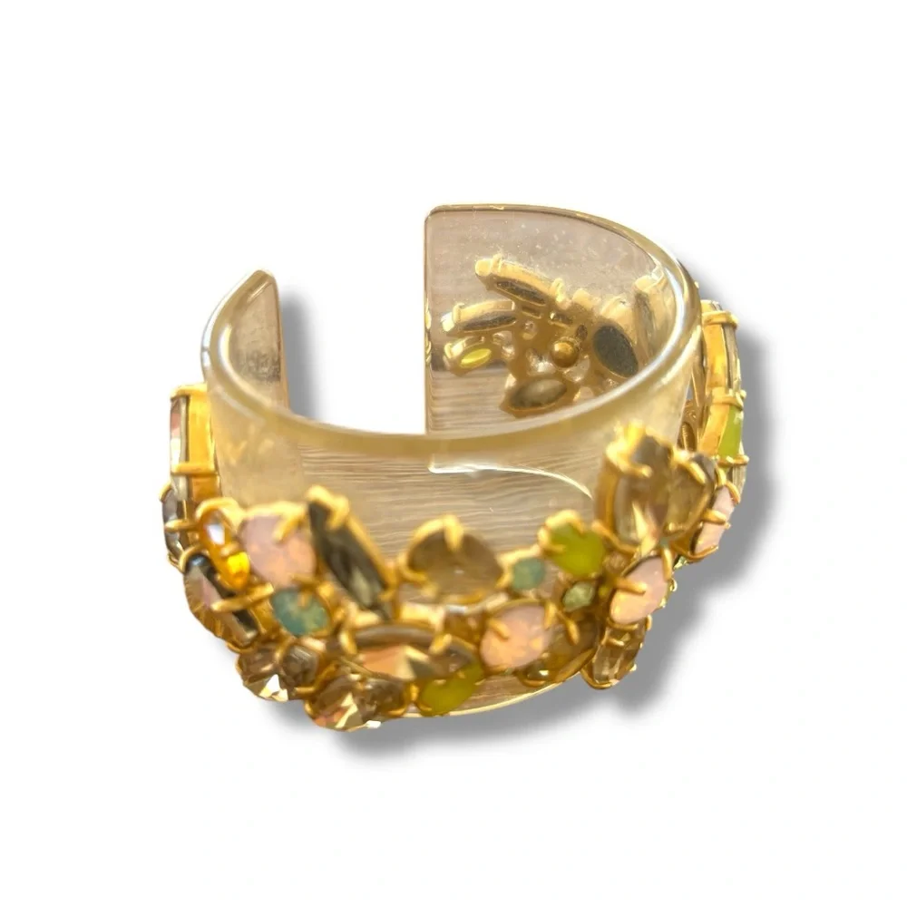 J. Crew Clear Acrylic Crystal Bracelet - Picture 3 of 4